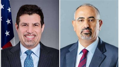 نائب رئيس مجلس القيادة الرئاسي باليمن يناقش مع سفير الولايات المتحدة تطورات الأوضاع في بلاده والمنطقة 