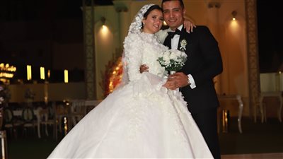 نجوم السياسة والمجتمع في حفل زفاف النقيب حسين كمالي بالحرس الجمهوري 