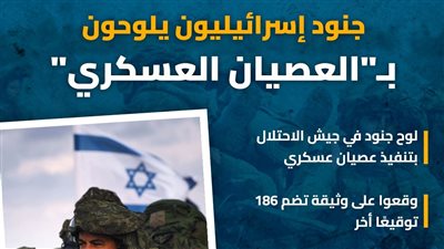 جنود إسرائيليون يلوحون بـ 