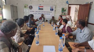 انتقالي حبان ينظم ندوة سياسية عن ثورة 14 أكتوبر بجنوب اليمن 