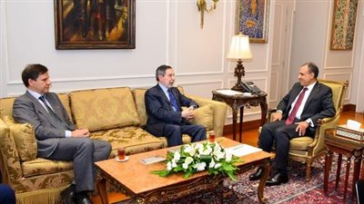 وزير الخارجية يستقبل وفد من الغرفة التجارية العربية البرازيلية