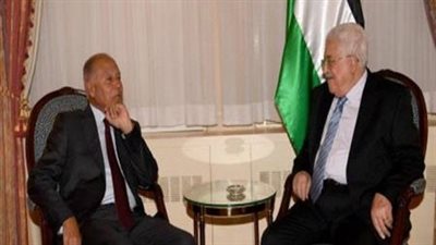 الرئيس محمود عباس يستقبل أمين عام جامعة الدول العربية أحمد أبو الغيط
