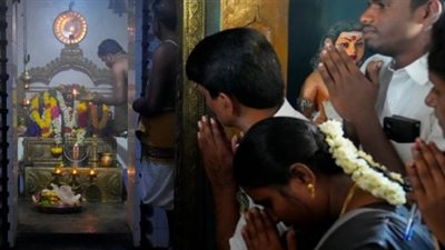 الهندوس في جنوب الهند يصلون من أجل فوز هاريس