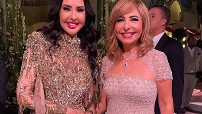 الإعلامية لميس الحديدي تهنئ زوجة هشام طلعت مصطفى بزفاف ابنتها