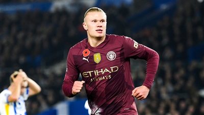 هالاند يصل للهدف رقم 75.. النرويجي يكتب تاريخًا جديدًا في الدوري الإنجليزي