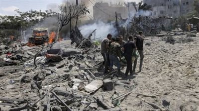 ارتفاع حصيلة الشهداء فى قطاع غزة إلى 43،736 أغلبيتهم من الأطفال والنساء