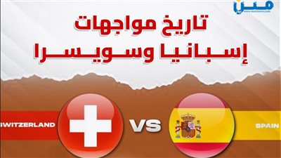 تاريخ مواجهات إسبانيا وسويسرا (انفوجراف)