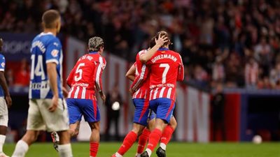 بمباراة سيميوني التاريخية.. أتلتيكو مدريد يخطف فوزا قاتلا من ألافيس بالدوري الإسباني