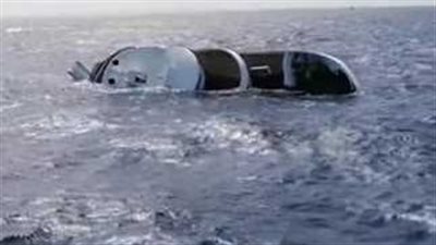 استمرار عمليات عمليات الإنقاذ لحادث لضحايا حادث غرق مركب سياحي في مرسى علم 