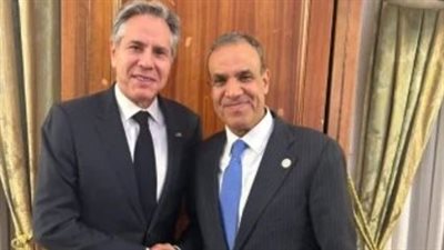  وزير الخارجية يلتقي بنظيره الأمريكي على هامش أعمال اجتماع وزراء خارجية مجموعة السبع في إيطاليا