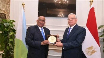 جبالي يلتقي برئيس الجمعية الوطنية في جيبوتي