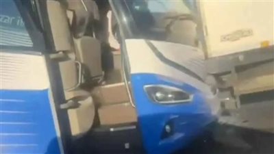 حافلة ريال مدريد تتعرض لحادث تصادم قبل العودة إلى إسبانيا