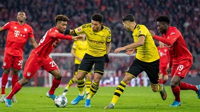 التشكيل الرسمي لمباراة بوروسيا دورتموند وبايرن ميونخ في قمة الدوري الألماني