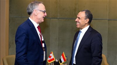 وزير الخارجية والهجرة يلتقي السكرتير البرلماني لوزيرة الخارجية الكندية 