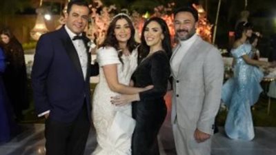 الإعلامية ريهام عياد تحتفل بزفافها على أنغام مصطفى قمر وكاريكا فى ليلة استثنائية