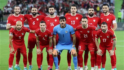 منتخب سوريا يعلن تشكيله الرسمي لمواجهة تونس في كأس العرب