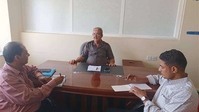 فريق من الأمانة العامة يتفقد عددًا من المرافق الخدمية في محافظة أبين 