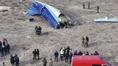 تحطم طائرة ركاب.. 38 قتيلا و29 مصابا حصيلة جديدة لضحايا تحطم طائرة الركاب الأذرية