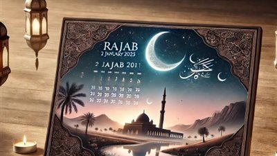 متى شهر رجب 2025؟