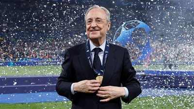 رغم عدم انتهاء ولايته.. بيريز يقرر التنحي عن رئاسة ريال مدريد العام المقبل