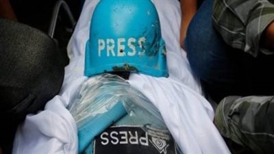 ارتفاع عدد الشهداء الصحفيين برصاص الاحتلال الإسرائيلي بغزة لـ204 صحفيين منذ بدء الحرب