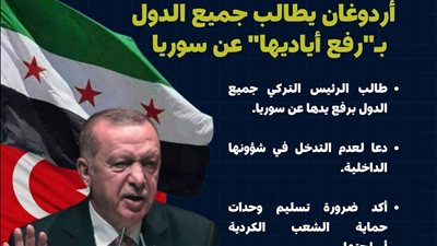 أردوغان يطالب جميع الدول بـ 