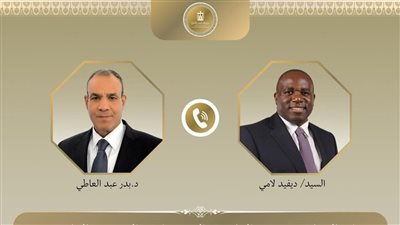 وزير الخارجية والهجرة يتلقى اتصالًا هاتفيًا من نظيره البريطاني
