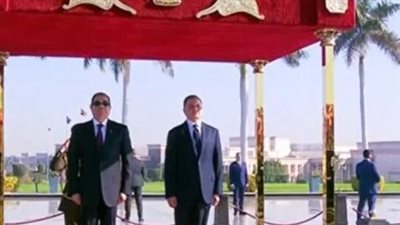  السيسي يستعرض حرس الشرف قبيل الاحتفال بالذكرى الـ73 لعيد الشرطة (بث مباشر)