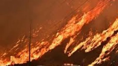 حريق الغابات يجتاح شمال لوس أنجلوس ويجبر آلاف السكان على مغادرة منازلهم.. التفاصيل الكاملة