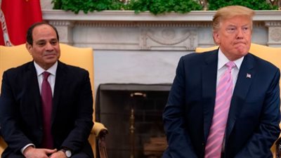 ترامب: سعيد بصداقتى الوطيدة مع الرئيس السيسى والأنظار كانت تتجه نحو مصر