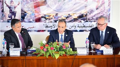 وزير الخارجية يلقي الكلمة الافتتاحية للمؤتمر السنوي للمجلس المصري للشئون الخارجية