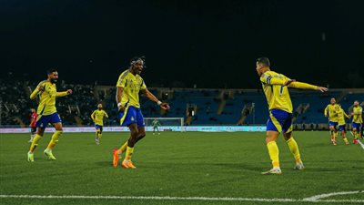 رونالدو يقود النصر لتحقيق فوزا صعبا على الرائد بالدوري السعودي