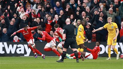 نوتنجهام يواصل مفاجآته ويكتسح برايتون بسباعية في الدوري الإنجليزي