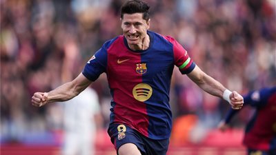 ترتيب هدافي الدوري الإسباني.. ليفاندوفسكي يوسع الفارق مع مبابي