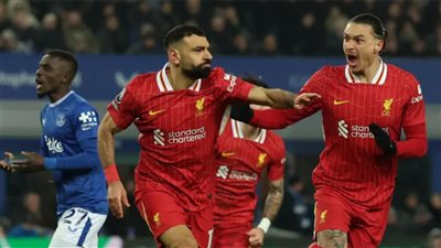 ترتيب هدافي الدوري الإنجليزي بعد تسجيل صلاح في شباك إيفرتون