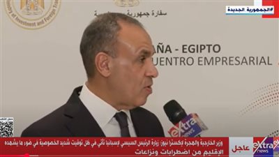 بدر عبدالعاطي: زيارة الرئيس السيسي لإسبانيا تأتي في توقيت شديد الخصوصية (فيديو)