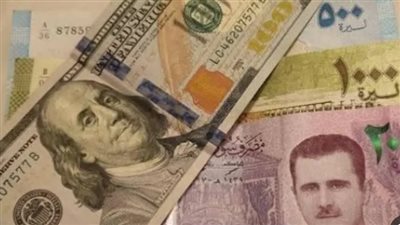 سعر الدولار في نشرة الصرف بسوريا اليوم 1_3_2025