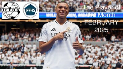 متفوقًا على صلاح.. مبابي أفضل لاعب في العالم لشهر فبراير 2025