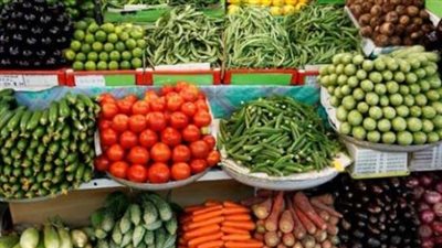  أسعار الخضراوات والفاكهة اليوم الإثنين في سوق العبور