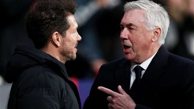 تاريخ مواجهات أنشيلوتي وسيميوني قبل ديربي مدريد بدوري الأبطال