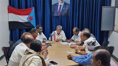 انتقالي دار سعد يناقش آلية تطوير أداء المراكز المحلية للمجلس بالمديرية 