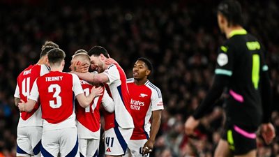 بعد سباعية الذهاب.. أرسنال يعبر آيندهوفن في دوري أبطال أوروبا
