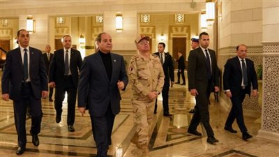 تفاصيل زيارة الرئيس السيسى لمسجد السيدة نفيسة بعد التطوير
