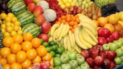  أسعار الخضار والفاكهة اليوم السبت الموافق 22 مارس الجاري في سوق العبور