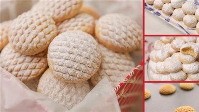 طريقة عمل كحك العيد الناعم مثل الجاهز في المنزل 