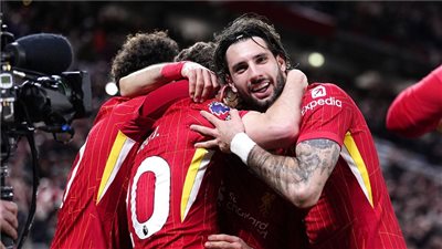  ليفربول يحقق فوزا صعبا على إيفرتون في الدوري الإنجليزي