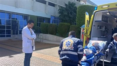 تدخل عاجل لإنقاذ الطفلة ضحية رشق قطار المنوفية بالحجارة (صور)