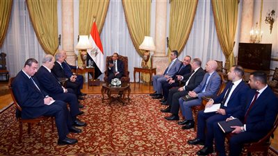 وزير الخارجية والهجرة يستقبل وفدًا من حركة فتح الفلسطينية