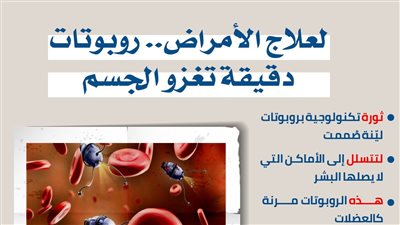 لعلاج الأمراض.. روبوتات دقيقة تغزو الجسم (فيديوجراف)