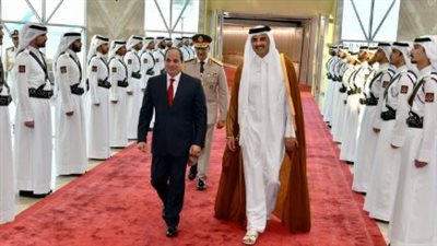 كيف تناولت الصحف القطرية زيارة الرئيس السيسي لقطر ؟